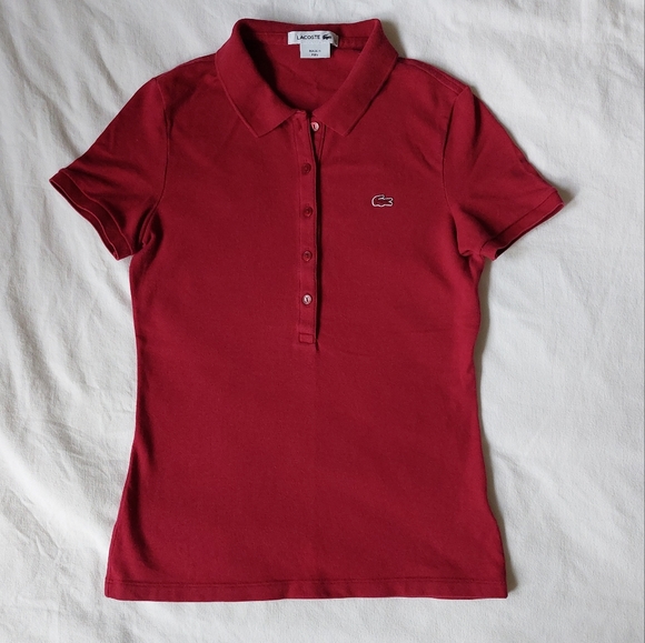 Lacoste slim fit stretch cotton polo - Picture 1 of 8